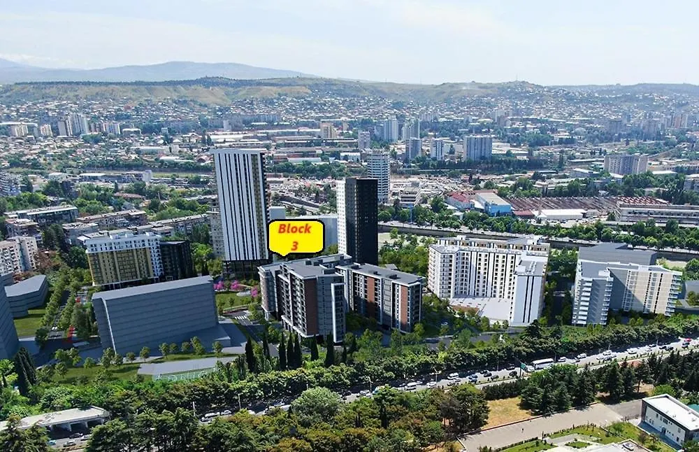 Cozy Studio Apartment In M3 Saburtalo Tbilisi
